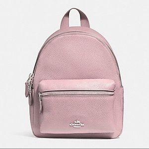 Coach Mini Charlie Backpack in Blush